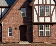 Exterior front porch